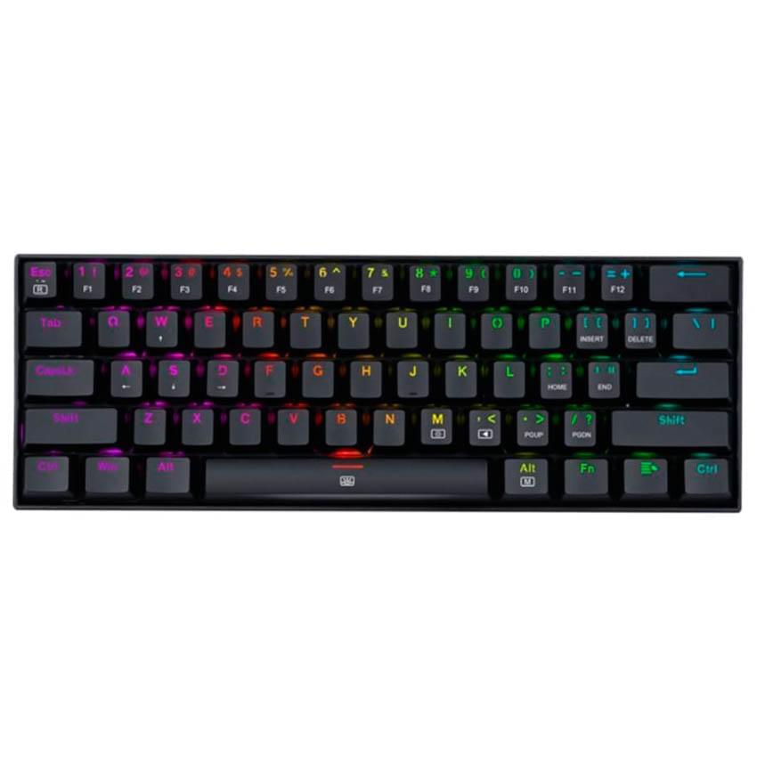 Teclado Mecanico Redragon Dragonborn Negro Switch Brown